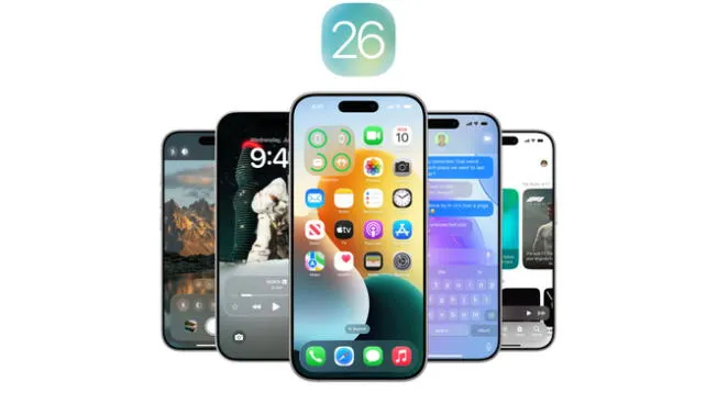 Nueva actualización disponible para descargar el iOS 26. Nueva actualización disponible para descargar el iOS 26.