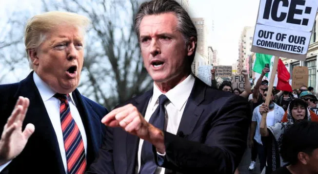 Gavin Newsom mantiene su postura en contra de las estrategias de Donald Trump en Los Ángeles. Gavin Newsom mantiene su postura en contra de las estrategias de Donald Trump en Los Ángeles.
