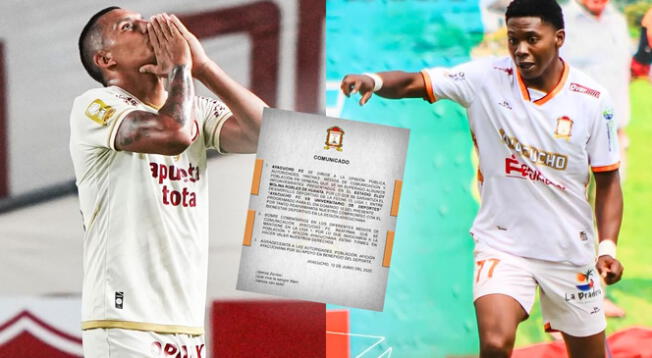 Ayacucho FC lanzó comunicado previo al partido ante Universitario Ayacucho FC lanzó comunicado previo al partido ante Universitario