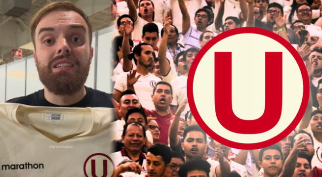 Ibai Llanos saluda a los hinchas de Universitario de Deportes. Ibai Llanos saluda a los hinchas de Universitario de Deportes.