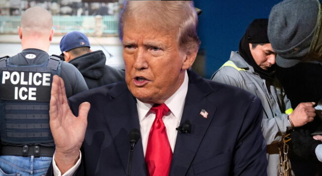 Gobierno de Donald Trump pide a ICE que tenga "mano dura" con los inmigrante ilegales. Gobierno de Donald Trump pide a ICE que tenga "mano dura" con los inmigrante ilegales.
