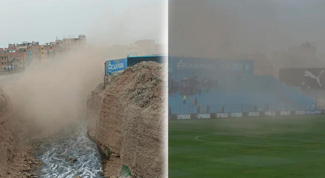 Muro cercano al Estadio Alberto Gallardo sufre daños tras temblor. Muro cercano al Estadio Alberto Gallardo sufre daños tras temblor.