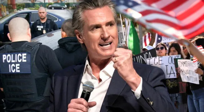 Esta es la drástica decisión que Newsom tendría que tomar para evitar que ICE fortalezca sus medidas migratorias en California. Esta es la drástica decisión que Newsom tendría que tomar para evitar que ICE fortalezca sus medidas migratorias en California.