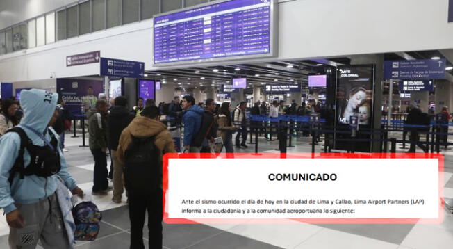 Último comunicado de LAP a sus pasajeros Último comunicado de LAP a sus pasajeros
