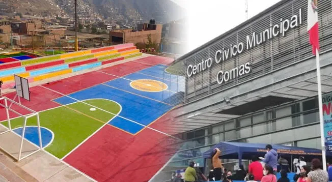 La Municipalidad de Comas modeló el parque 28 de julio de Collique. La Municipalidad de Comas modeló el parque 28 de julio de Collique.