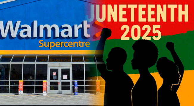 Juneteenth 2025: horario de atención especial en Walmart por feriado del 19 de junio en EE. UU. Juneteenth 2025: horario de atención especial en Walmart por feriado del 19 de junio en EE. UU.