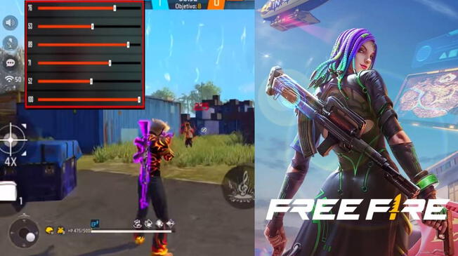 Conoce la configuración ideal para dar todo rojo y hacer 'headshots' en Free Fire y Free Fire Max. Conoce la configuración ideal para dar todo rojo y hacer 'headshots' en Free Fire y Free Fire Max.