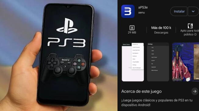 Con este emulador aPS3e podrás jugar los videojuegos de Play Station 3 en un smartphone Android. Con este emulador aPS3e podrás jugar los videojuegos de Play Station 3 en un smartphone Android.