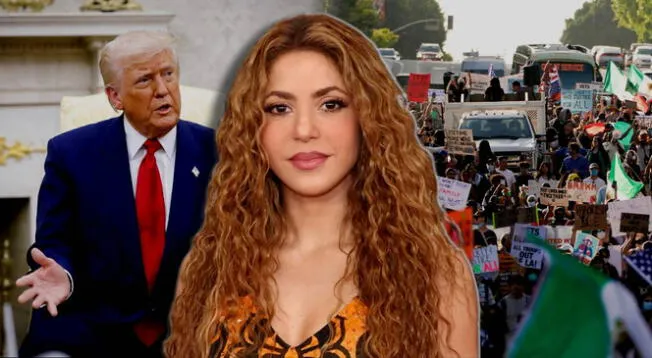 Shakira expresa su pesar por el "miedo constante" que viven los inmigrantes. Shakira expresa su pesar por el "miedo constante" que viven los inmigrantes.