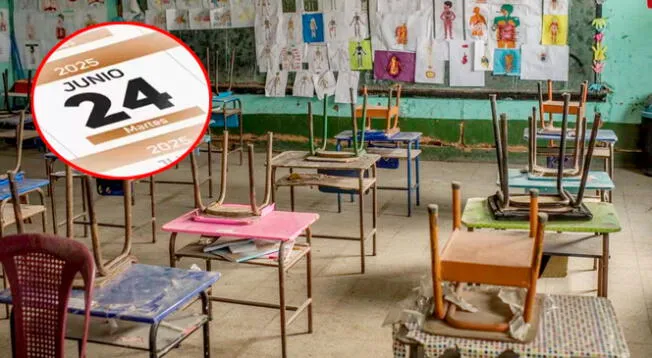 Se confirma que en algunas regiones del país no habrá clases escolares debido al feriado del 24 de junio. Se confirma que en algunas regiones del país no habrá clases escolares debido al feriado del 24 de junio.