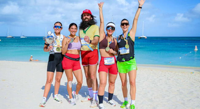 Diversas figuras del continente participaron en el Maratón KLM Aruba 2025. Diversas figuras del continente participaron en el Maratón KLM Aruba 2025.
