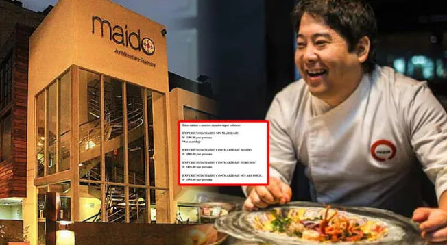 Para comer uno de los platos de Maido debes pagar más de 1,000 soles. Para comer uno de los platos de Maido debes pagar más de 1,000 soles.