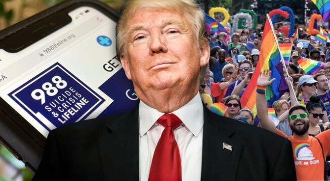 La administración de Trump recorta los servicios de apoyo federal para el colectivo LGBTQ+. La administración de Trump recorta los servicios de apoyo federal para el colectivo LGBTQ+.