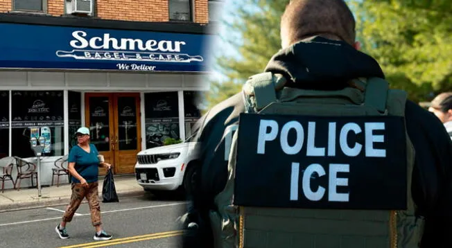 Tienda de bagels en EE. UU.: arrestan a gerente hispano en Long Island, a manos de ICE. Tienda de bagels en EE. UU.: arrestan a gerente hispano en Long Island, a manos de ICE.