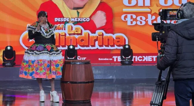 La Chola Chabuca entrevistó en exclusiva a la querida Chilindrina. La Chola Chabuca entrevistó en exclusiva a la querida Chilindrina.