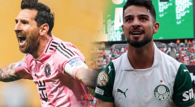 Inter Miami se enfrenta a Palmeiras en el Hard Rock Stadium. Inter Miami se enfrenta a Palmeiras en el Hard Rock Stadium.