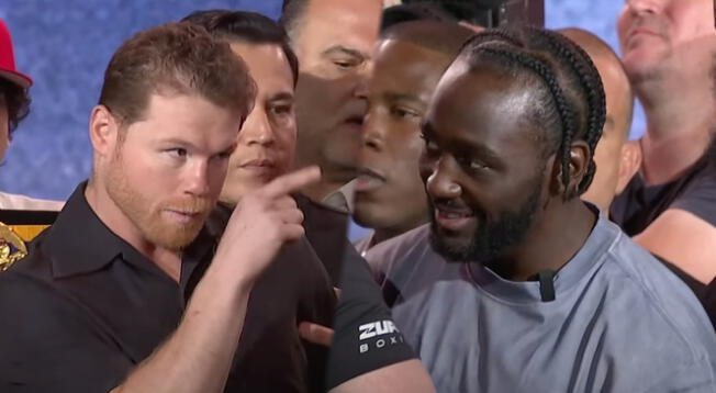 Primer Careo entre Canelo vs.Terence