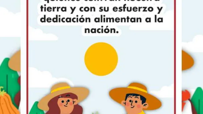 COMPARTE las mejores imágenes por el Día del Campesino COMPARTE las mejores imágenes por el Día del Campesino