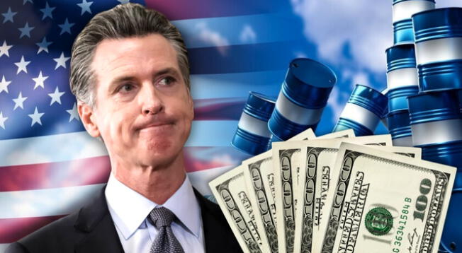 Este es el costo del petróleo y gasolina en el estado de California. Este es el costo del petróleo y gasolina en el estado de California.
