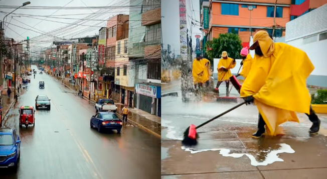 La gestión del alcalde, Ulises Villegas, toma acción en la avenida Víctor Andrés Belaunde. La gestión del alcalde, Ulises Villegas, toma acción en la avenida Víctor Andrés Belaunde.