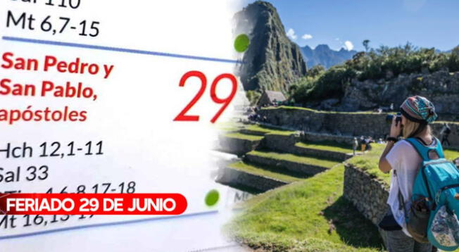 Feriado del 29 de junio: revisa si habrá fin de semana largo Feriado del 29 de junio: revisa si habrá fin de semana largo
