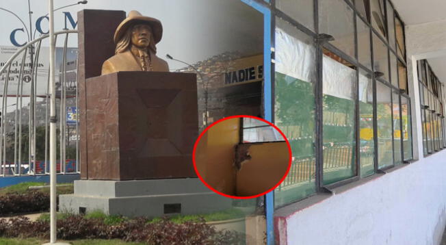 Municipalidad de Comas anunció que un colegio del distrito tiene alto riesgo de colapso. Municipalidad de Comas anunció que un colegio del distrito tiene alto riesgo de colapso.