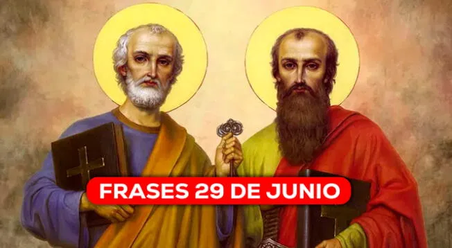 Revisa las mejores frases para compartir por el Día de San Pedro y San Pablo. Revisa las mejores frases para compartir por el Día de San Pedro y San Pablo.