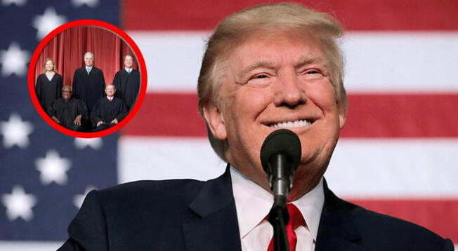 Corte Suprema de EE. UU. falló a favor de Donald Trump. Corte Suprema de EE. UU. falló a favor de Donald Trump.