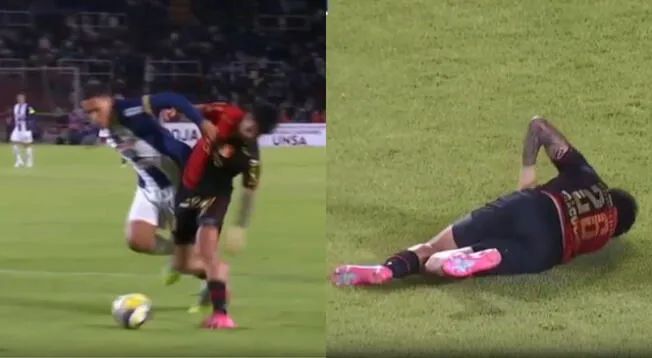 Melgar reclamó penal ante Alianza Lima, pero el árbitro lo desestimó en polémica jugada Melgar reclamó penal ante Alianza Lima, pero el árbitro lo desestimó en polémica jugada