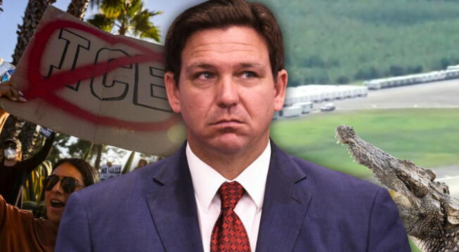 ICE y Ron DeSantis son criticados por medida migratoria. ICE y Ron DeSantis son criticados por medida migratoria.