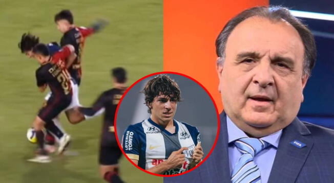 Miguel Scime reveló si fue penal contra Bassco Soyer ante Melgar Miguel Scime reveló si fue penal contra Bassco Soyer ante Melgar
