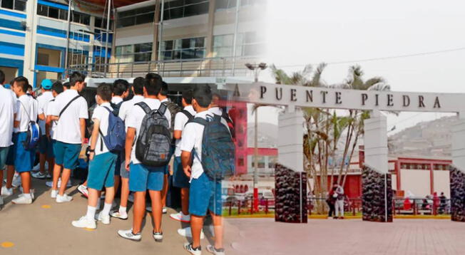 Puente Piedra: distrito estrena obra en colegio Puente Piedra: distrito estrena obra en colegio