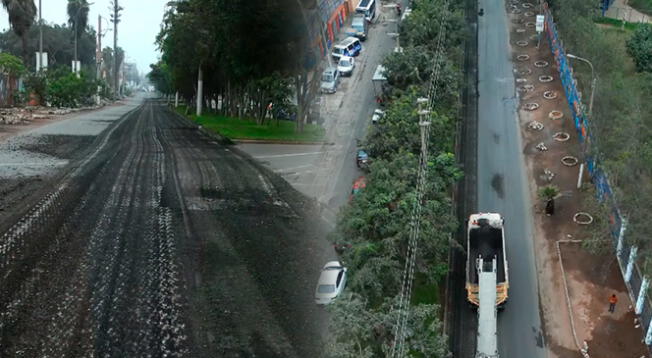 La Municipalidad de San Juan de Lurigancho realiza obras de renovación en importante vía del distrito. La Municipalidad de San Juan de Lurigancho realiza obras de renovación en importante vía del distrito.