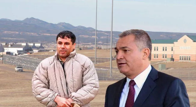 Joaquín "El Chapo" Guzmán y Genaro García Luna serán compañeros de la prisión ADX Florence de Colorado.