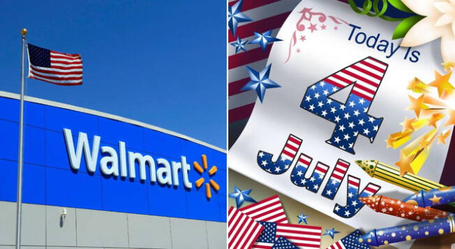 Horario de Walmart en Florida el 4 de julio.