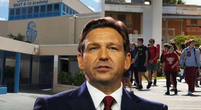 Ron DeSantis realizó cambios en la legislación educativa de Florida que beneficiará a los alumnos.