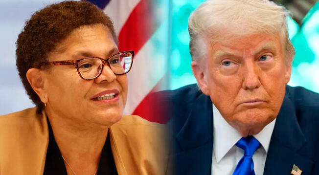 Quién es Karen Bass, la alcaldesa que ha sido denunciada por el presidente por esta razón.