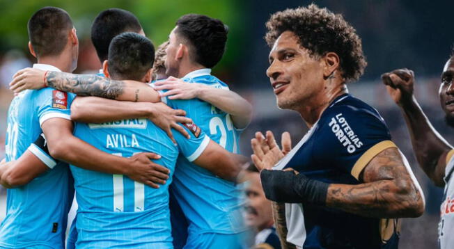 Paolo Guerrero conversó con un futbolista de Sporting Cristal.