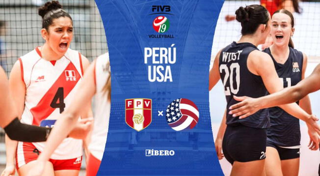 Perú enfrenta a Estados Unidos en la fecha 2 del Mundial de Vóley U19