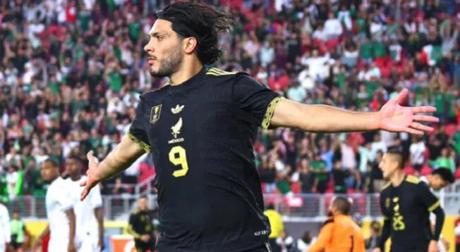 Raúl Jiménez anotó el único gol de México ante Honduras por la Copa Oro