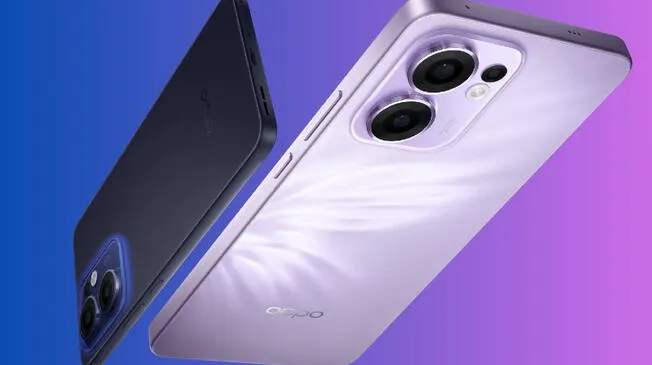 El Oppo Reno 13F 5G es un smartphone de gama media que supera al Galaxy A56 y Motorola Edge 60.