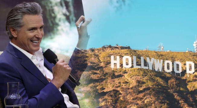 Newsom firma crédito fiscal para producción de películas y series en California.
