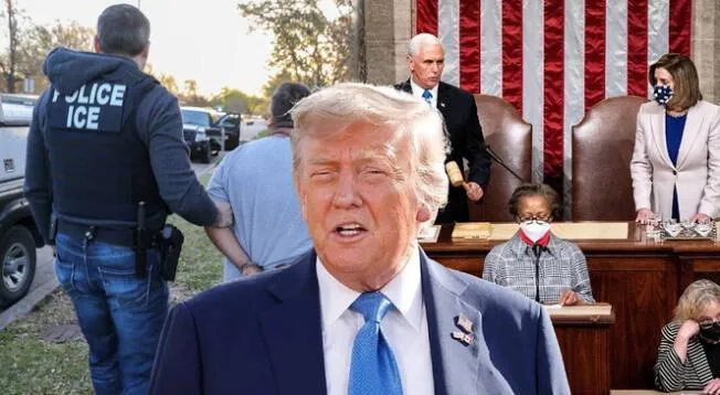 Donald Trump espera firmar y decretar el megaproyecto de ley que reforzaría la captura y deportación de inmigrantes.
