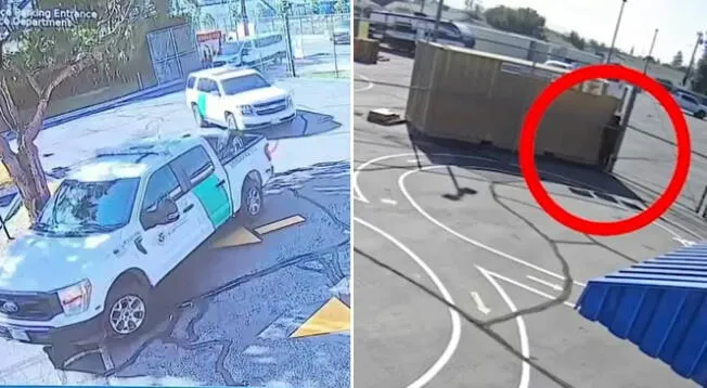 Captan a agentes de ICE orinando en una escuela de Pico Rivera. Captan a agentes de ICE orinando en una escuela de Pico Rivera.