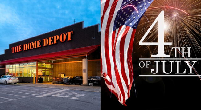 Horario de atención de Home Depot para el 4 de julio. Horario de atención de Home Depot para el 4 de julio.