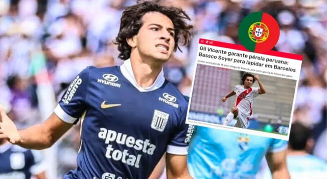 Prensa portuguesa dio impactante calificativo a Bassco Soyer tras fichar por Gil Vicente Prensa portuguesa dio impactante calificativo a Bassco Soyer tras fichar por Gil Vicente