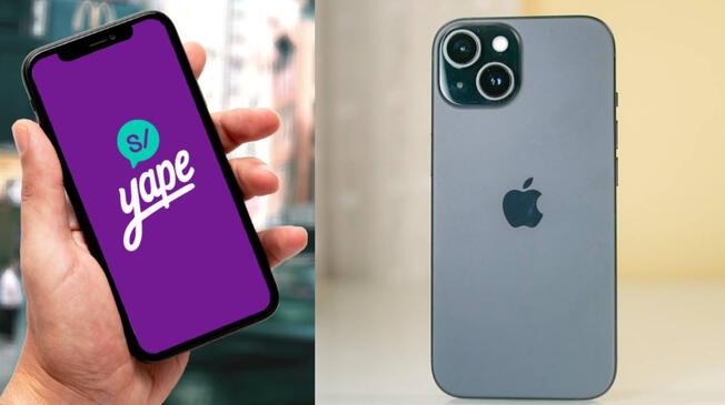 Gracias a Yape podrás comprar el iPhone 15 con un descuento de 1300 soles, por tiempo limitado. Gracias a Yape podrás comprar el iPhone 15 con un descuento de 1300 soles, por tiempo limitado.