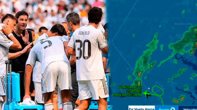 Real Madrid tiene complicaciones en su llegada a Nueva York para las semifinales del Mundial de Clubes. Real Madrid tiene complicaciones en su llegada a Nueva York para las semifinales del Mundial de Clubes.