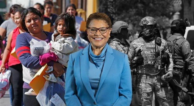 Karen Bass, alcaldesa de Los Ángeles, mostró su rechazo ante el ingreso de la Guardia Nacional a un parque local donde se encontraban niños. Karen Bass, alcaldesa de Los Ángeles, mostró su rechazo ante el ingreso de la Guardia Nacional a un parque local donde se encontraban niños.