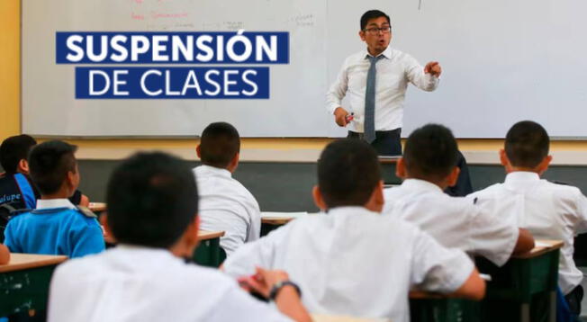 Suspensión de clases este 15 de julio por Minedu Suspensión de clases este 15 de julio por Minedu